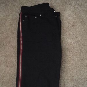 Hot Topic Zip Down leg Jeans